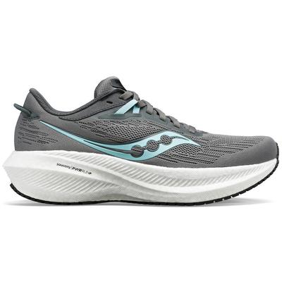 Women's Saucony Triumph 21 GRAVEL/BLACK