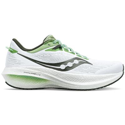 Men's Saucony Triumph 21 WHITE/UMBRA