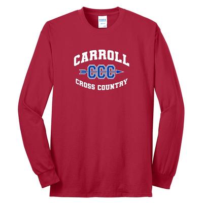 Men's Carroll XC Core Blend Long-Sleeve RED