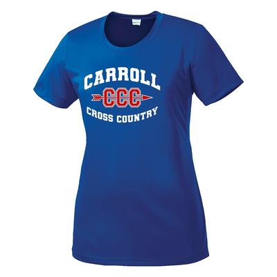 Women's Carroll XC Competitor Tech Short-Sleeve TRUE_ROYAL