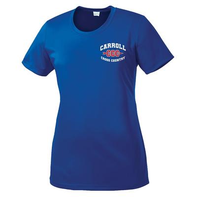 Women's Carroll XC Competitor Tech Short-Sleeve TRUE_ROYAL/LC
