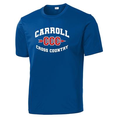 Men's Carroll XC Competitor Tech Short-Sleeve TRUE_ROYAL