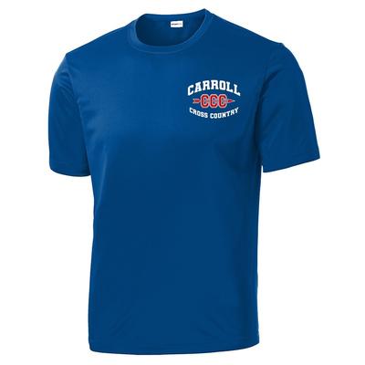 Men's Carroll XC Competitor Tech Short-Sleeve TRUE_ROYAL/LC