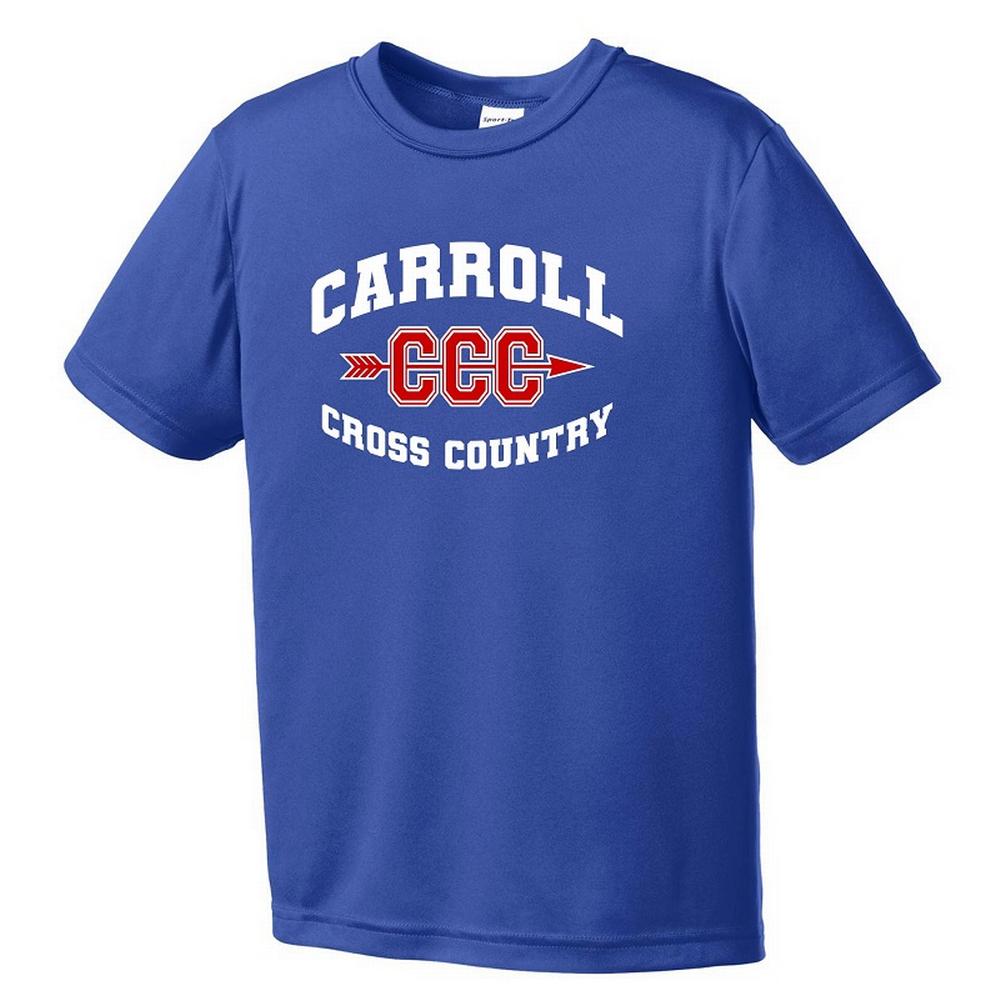  Youth Carroll Xc Competitor Tech Short- Sleeve