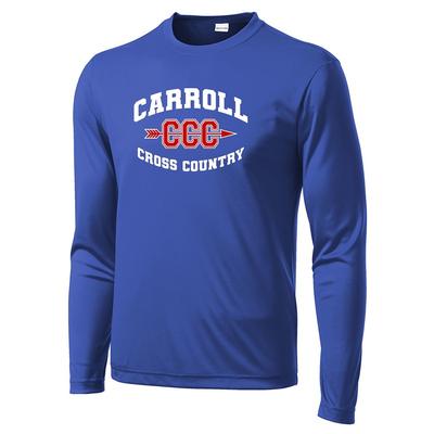 Men's Carroll XC Competitor Tech Long-Sleeve TRUE_ROYAL