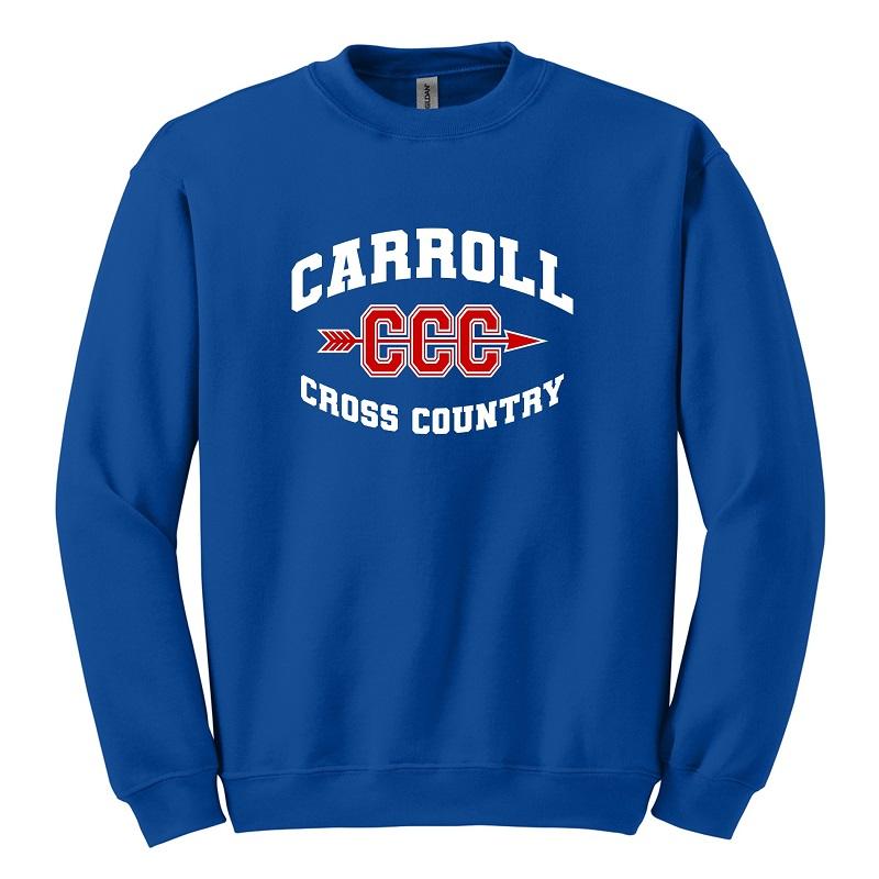  Men's Carroll Xc Heavy Blend Crewneck Sweatshirt