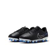 Nike Tiempo Legend 10 Academy FG Youth: Black/Chrome/Royal
