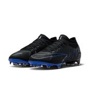 Nike Zoom Mercurial Vapor 15 Pro FG: Black/Chrome/Royal