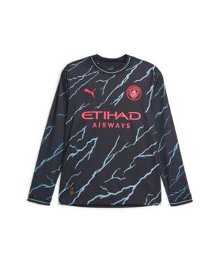 Puma Manchester City 3rd LS Jersey 23/24 Dark Navy/Hero Blue