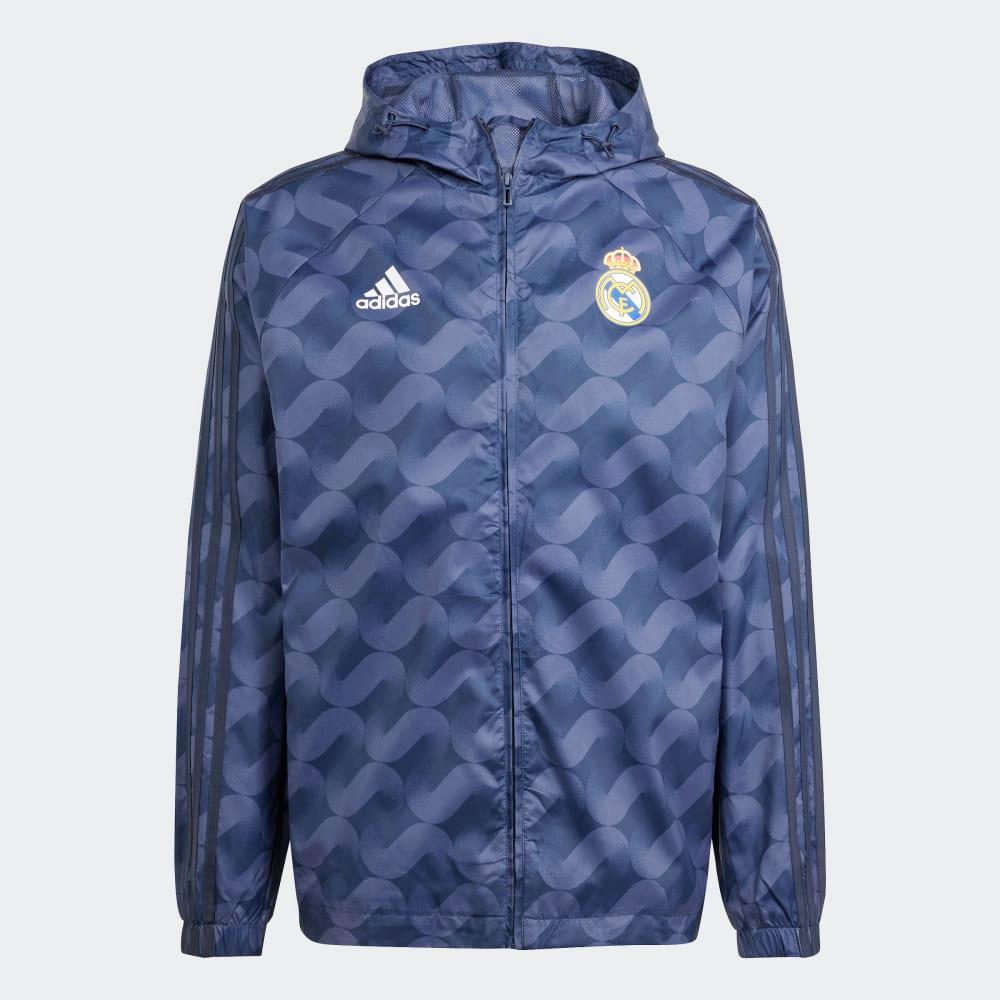  Adidas Real Madrid Dna Windbreaker Jacket