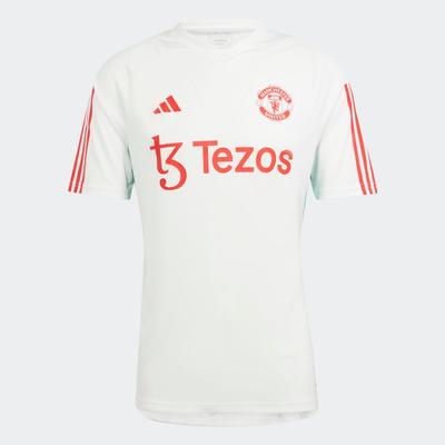 adidas Manchester United 23/24 Training Jersey WHITE/GREEN