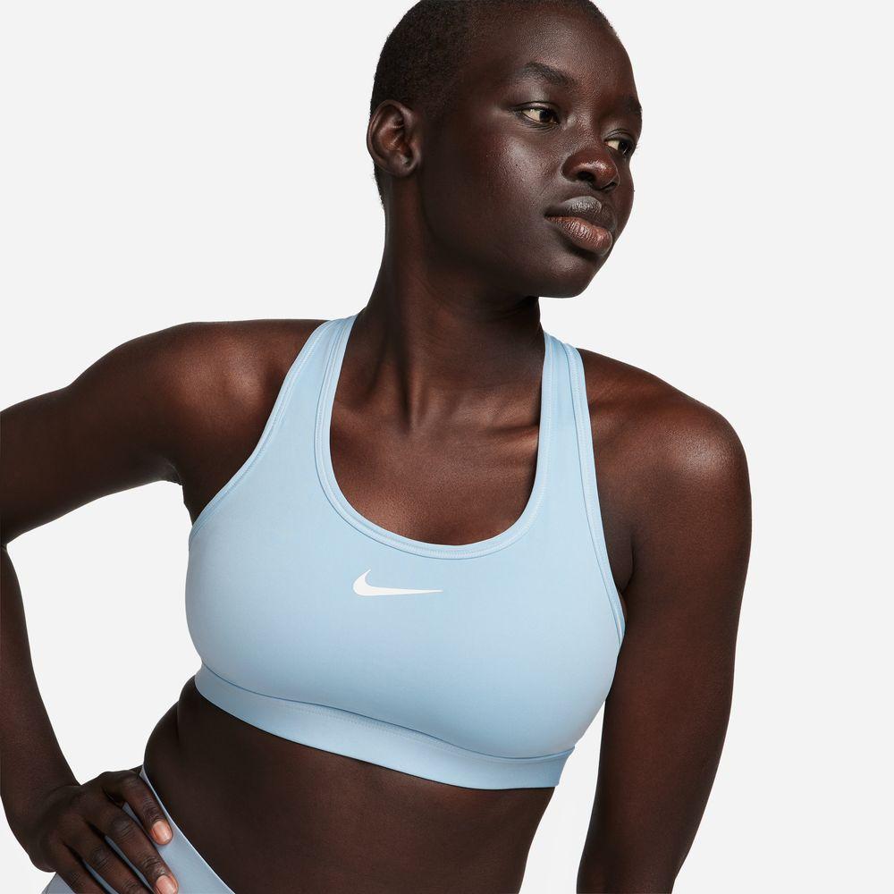 Nike ESF-12746 Womens Plus Size Swoosh Medium Support Training Bra  Racerback 2X