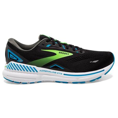 Men's Brooks Adrenaline GTS 23 (Wide) BLACK/HAWAIIAN_OCEAN