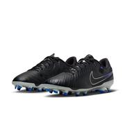Nike Tiempo Legend 10 Academy FG: Black/Chrome/Royal