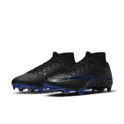 Nike Zoom Mercurial Superfly 9 Academy FG Black/Chrome/Royal