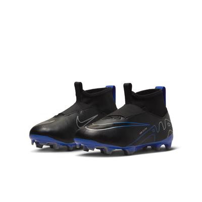 Nike Zoom Mercurial Superfly 9 Academy FG Youth Black/Chrome/Royal