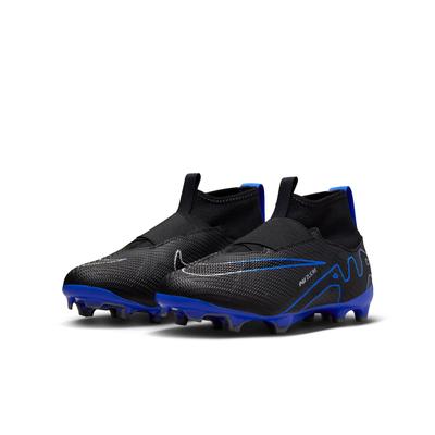 Nike Zoom Mercurial Superfly 9 Pro FG Youth Black/Chrome/Royal