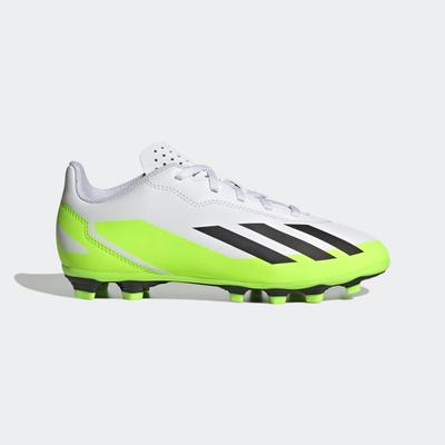 adidas X Crazyfast.4 FG Youth White/Black/Lemon