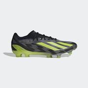 adidas X Crazyfast Injection.1 FG: Black/Solar Yellow