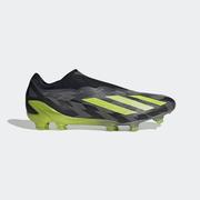 adidas X Crazyfast Injection.1 Laceless FG: Black/Solar Yellow