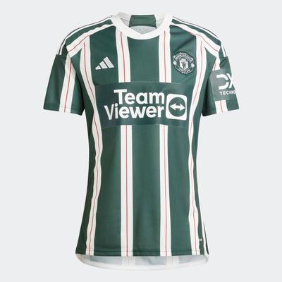 adidas Manchester United Away Jersey 23/24 Green/White/Maroon