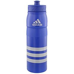 adidas Stadium 750 Plastic Water Bottle ROYAL/SILVER