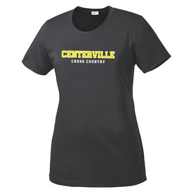 Women's Centerville XC Competitor Short Sleeve IRON_GREY