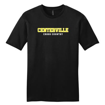 Men's Centerville XC Short Sleeve T-Shirt BLACK