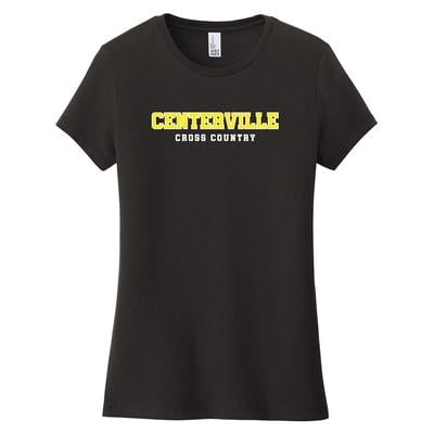 Women's Centerville XC Short Sleeve T-Shirt BLACK
