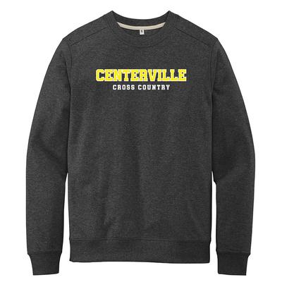 Unisex Centerville XC Re-Fleece Crew CHARCOAL_HEATHER