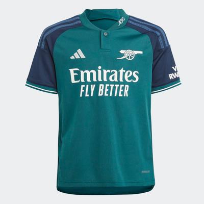 adidas Arsenal FC 3rd Jersey Youth 23/24 Green/Navy