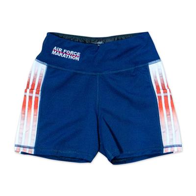 Women's Bend Pocket Short Air Force Marathon NAVY/WHITE/RED