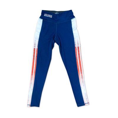 Women's Bend Panel Legging Air Force Marathon NAVY/WHITE/RED