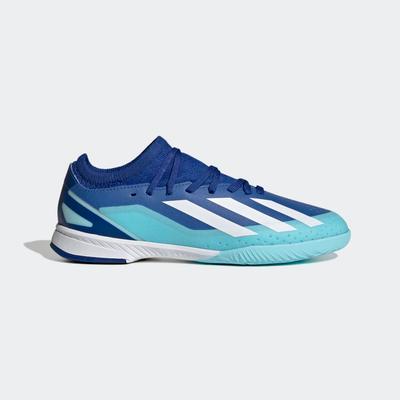 adidas X Crazyfast.3 Indoor Youth Royal/White/Blue