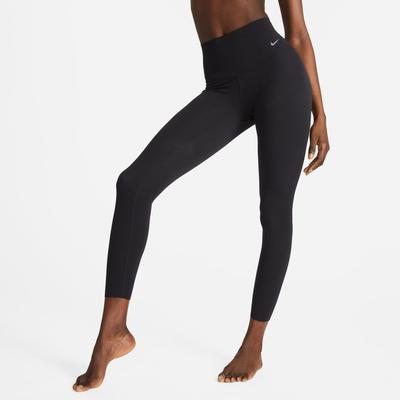 Women's Nike Zenvy High-Waisted 7/8 Leggings BLACK/BLACK