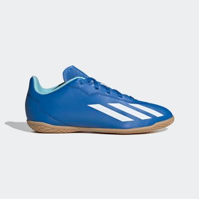 adidas X Crazyfast.4 IN Youth ROYAL/WHITE/RED