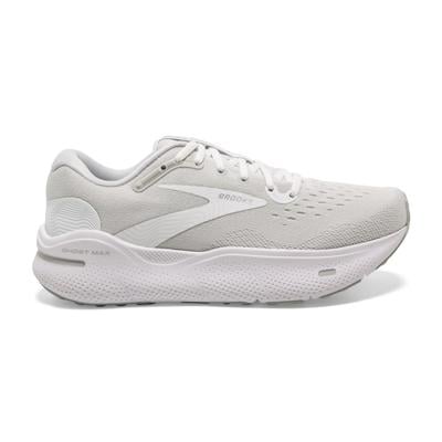 Women's Brooks Ghost Max WHITE/OYSTER/METAL