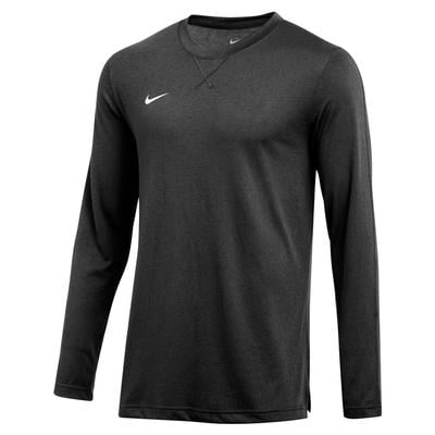 Men's Nike Player Long-Sleeve Top BLACK/WHITE