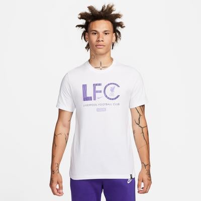 Nike Liverpool FC Mercurial Men's Nike Soccer T-Shirt WHITE