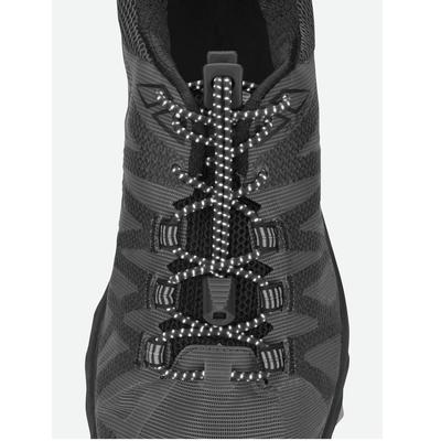 Nathan Reflective Run Laces BLACK