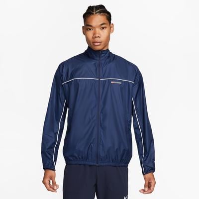Men's Nike Track Club Storm-FIT Running Jacket MIDNIGHT_NAVY/SUM_WH