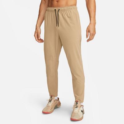 Men's Nike Unlimited Zippered Cuff Versatile Pants KHAKI/BLACK/KHAKI