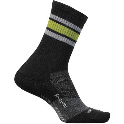 Feetures Trail Max Cushion Mini Crew TRAIL_BLAZE_CHARCOAL