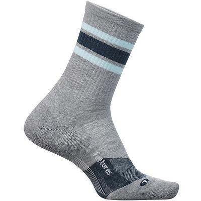 Feetures Trail Max Cushion Mini Crew TRAIL_BLAZE_GRAY