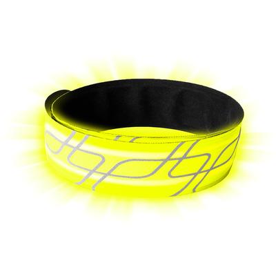 Amphipod Full-Viz Rechargeable Flashing Reflective Slap Band HI_VIZ