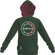 adidas Mexico Kids Hoodie Youth: Dark Green