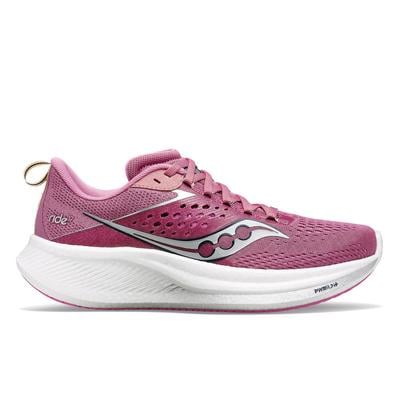 Women's Saucony Ride 17 ORCHID/SILVER