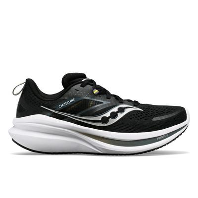 Women's Saucony Omni 22 BLACK/WHITE