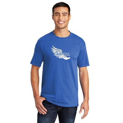 Men's Carroll Track Core Blend Short-Sleeve T-Shirt ROYAL