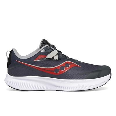 Youth Saucony Ride 15 GREY/BLACK/RED